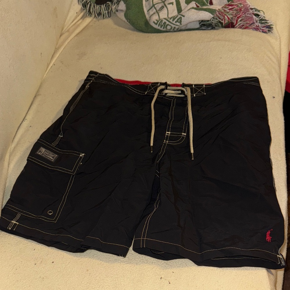 Polo Ralph Lauren M Men's Black Swim Shorts